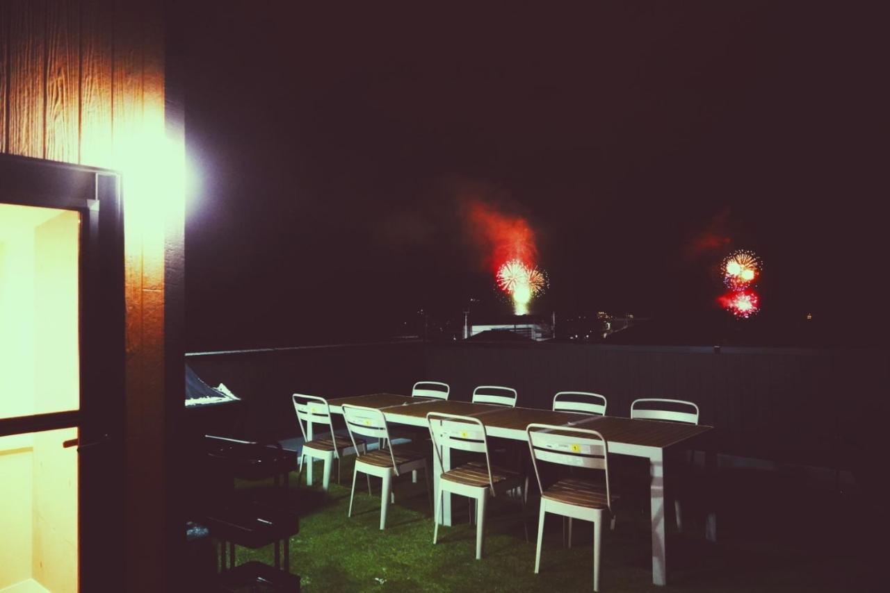 ヴィラ山間堂 Terrace Villa Bbq Bonfire Fuji View Annovillas Fujikawaguchiko Eksteriør billede
