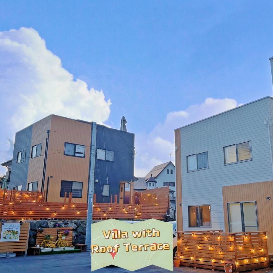 ヴィラ山間堂 Terrace Villa Bbq Bonfire Fuji View Annovillas Fujikawaguchiko Eksteriør billede