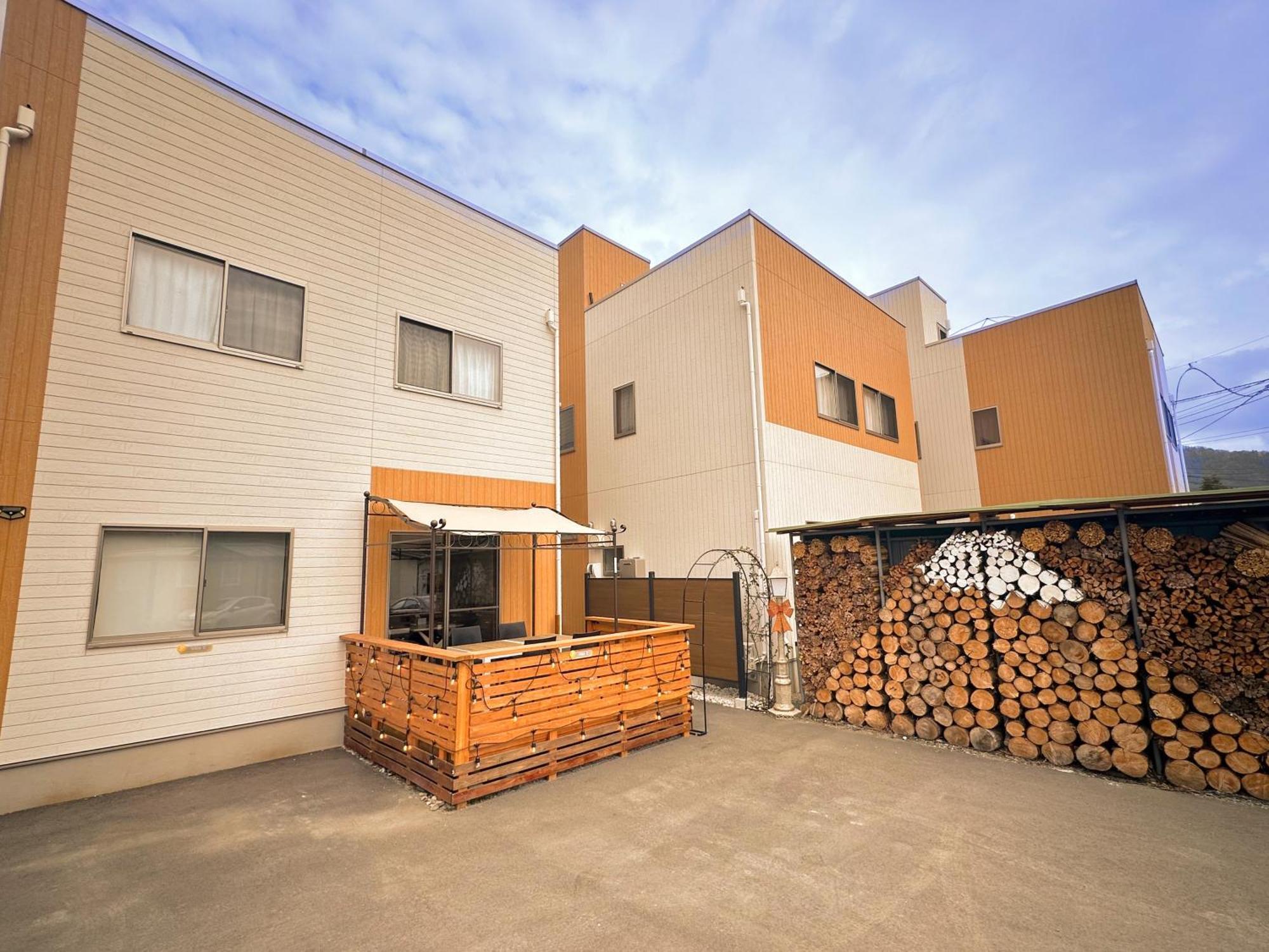 ヴィラ山間堂 Terrace Villa Bbq Bonfire Fuji View Annovillas Fujikawaguchiko Eksteriør billede
